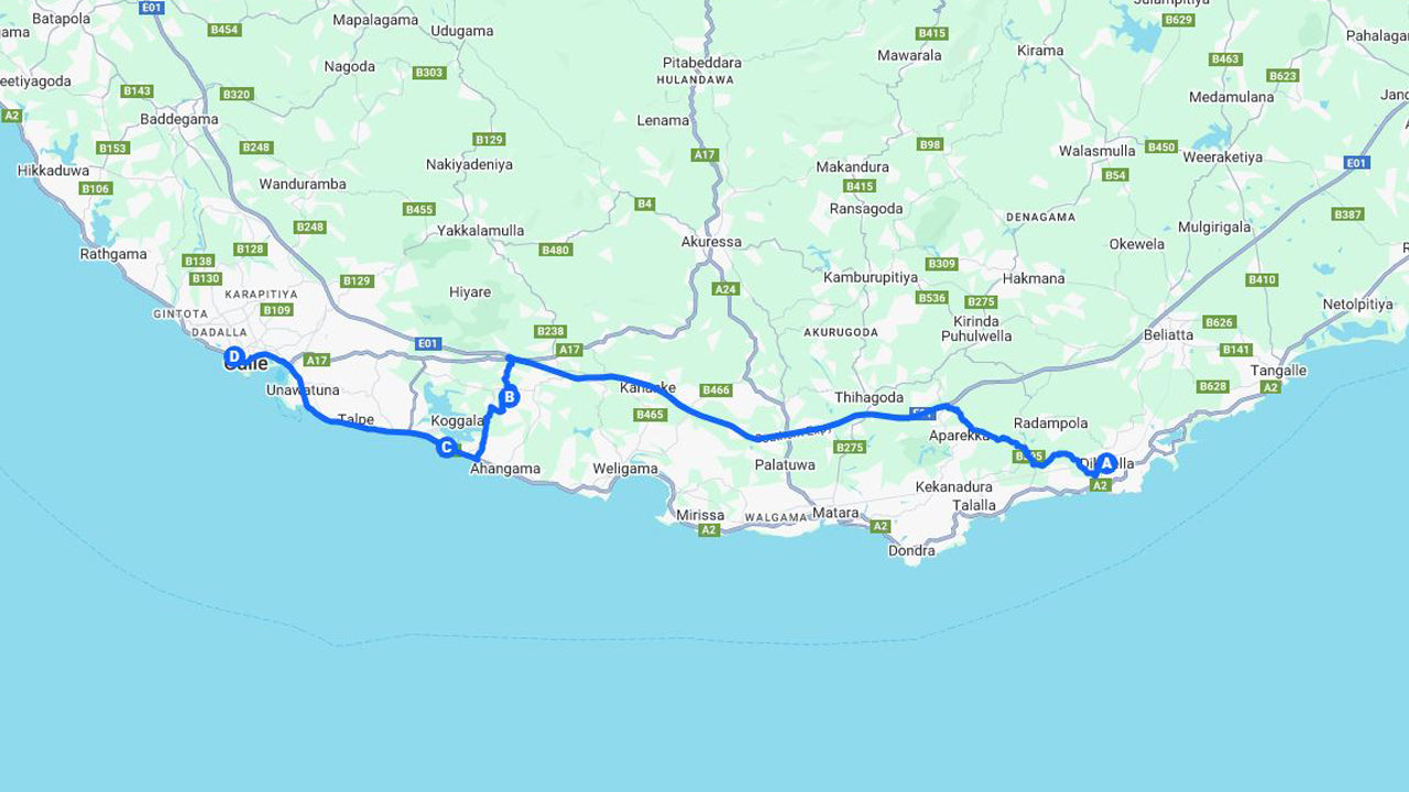 Southern Coast Highlights from Dikwella