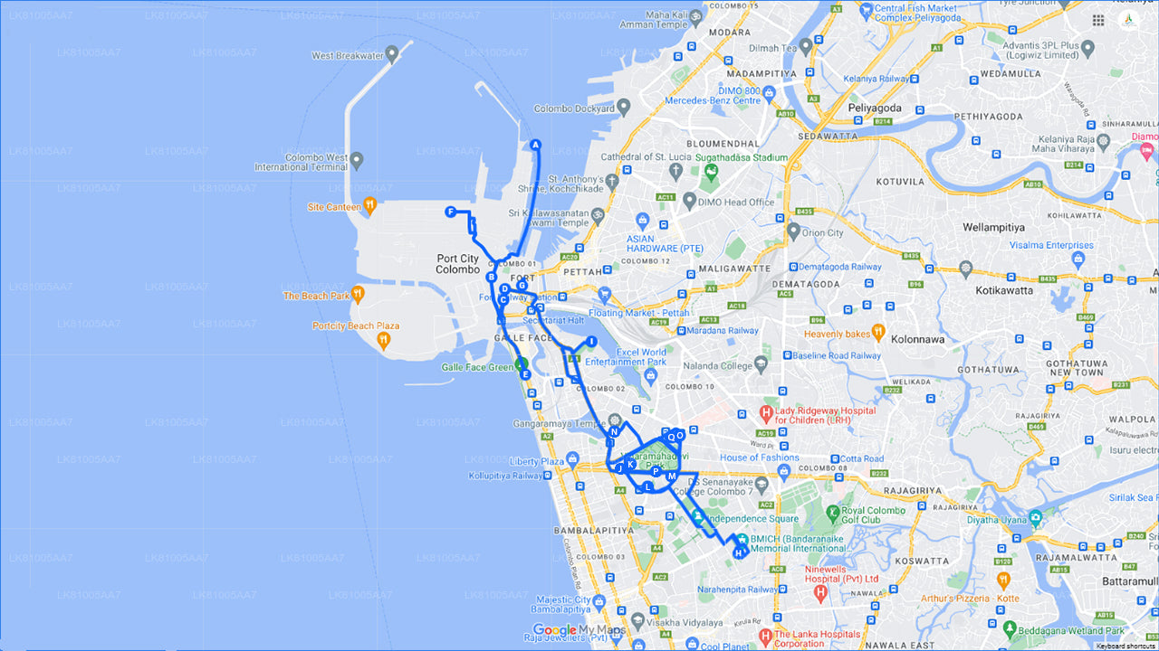 Colombo City Tour from Colombo Seaport