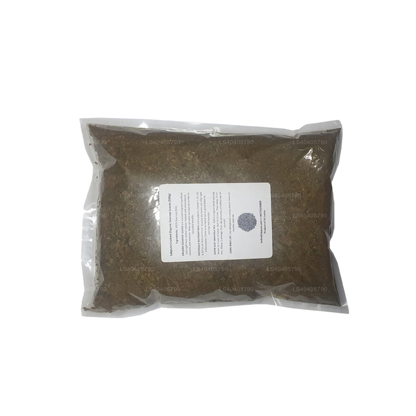Lakpura® Wildcrafted Soursop (Guanabana, Graviola, Guyabano) Dehydrated Leaves Crushed