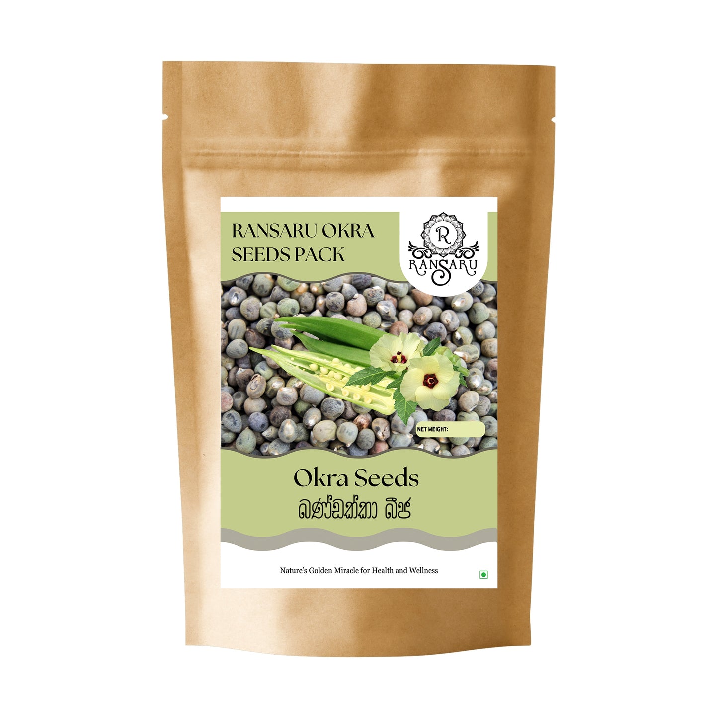 Ransaru Okra Seeds Pack