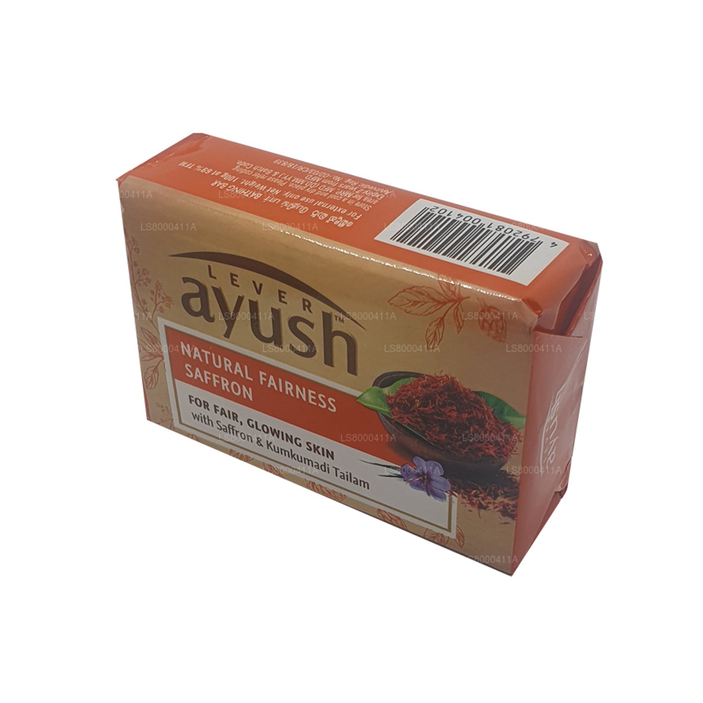 Lever Ayush Natural Fairness Saffron Soap (100g)