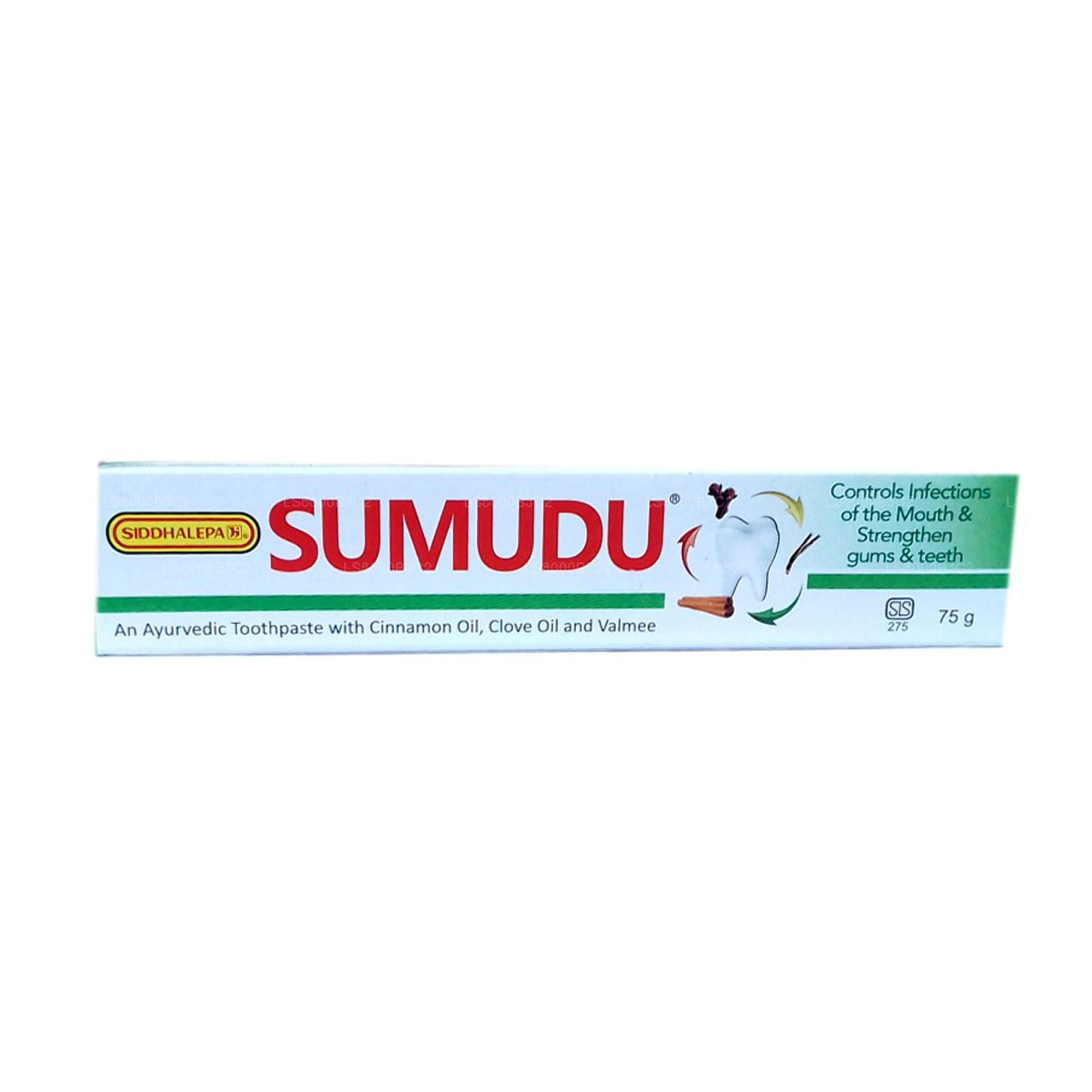 Siddhalepa Sumudu Ayurvedic Toothpaste (75g)