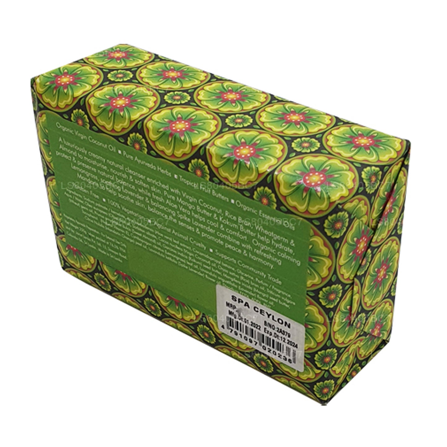 Spa Ceylon Lemongrass Mandarin Luxury Soap (250g)