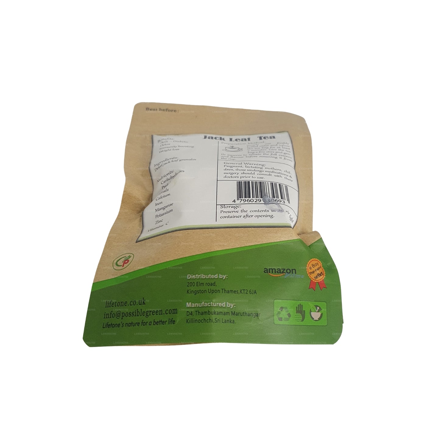 Lifetone Jackfruit Leaf Tea (40g)