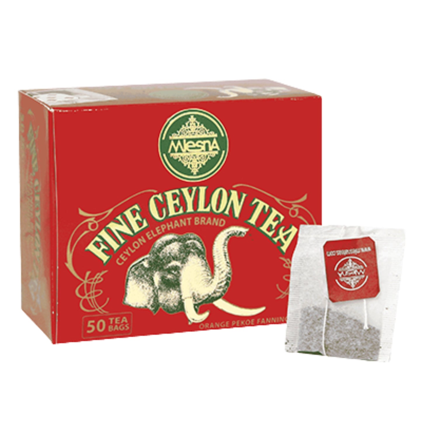Mlesna Fine Ceylon Tea (100g) 50 Tea Bags