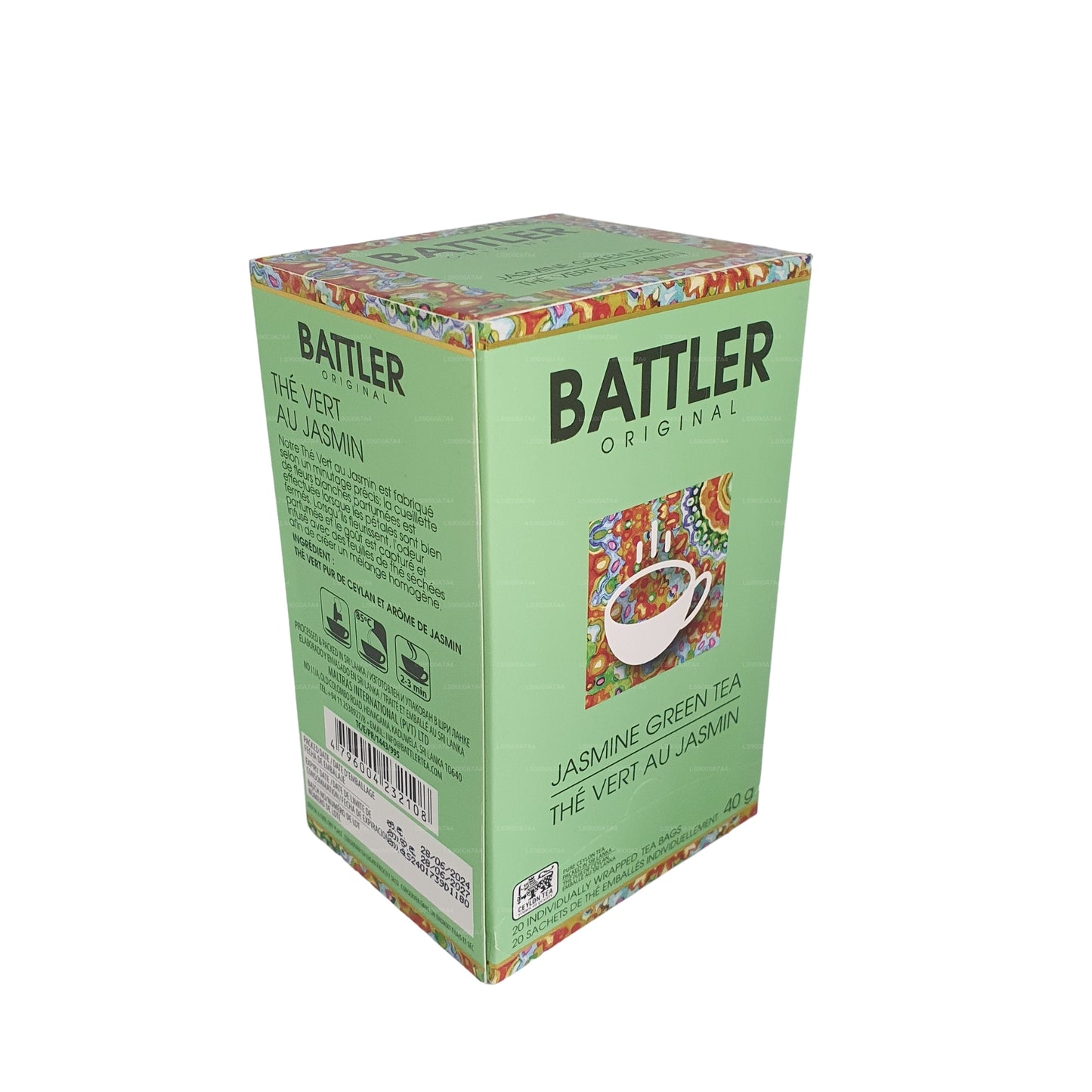 Battler Original Jasmine Green Tea (40g) 20 Tea Bags