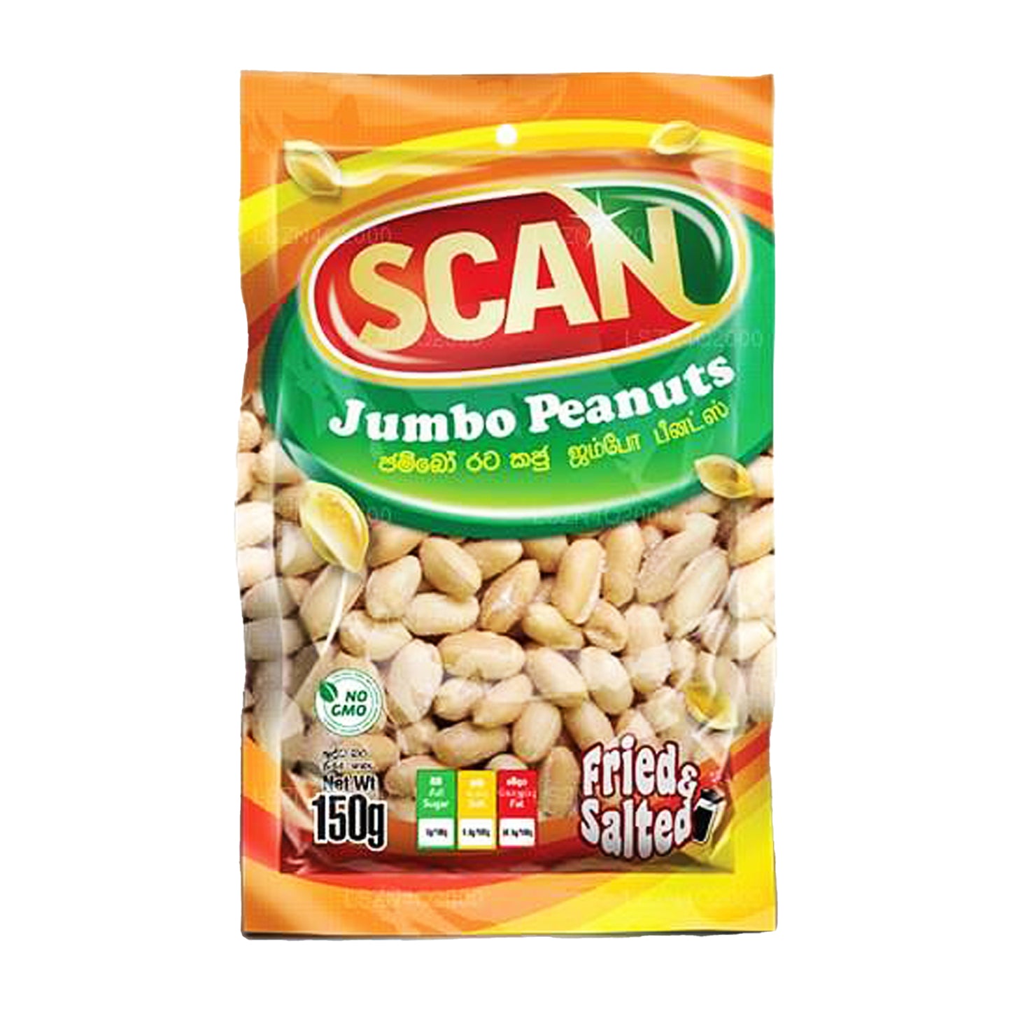 Scan Jumbo Peanuts (150g)