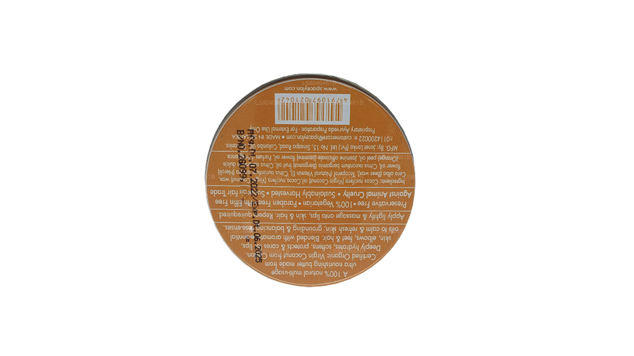 Spa Ceylon Neroli Jasmine Virgin Coconut Natural Butter (25g)