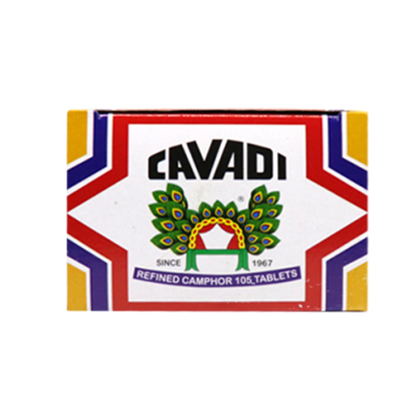 Cavadi Mark Camphor Refined Camphor 105 Tablets
