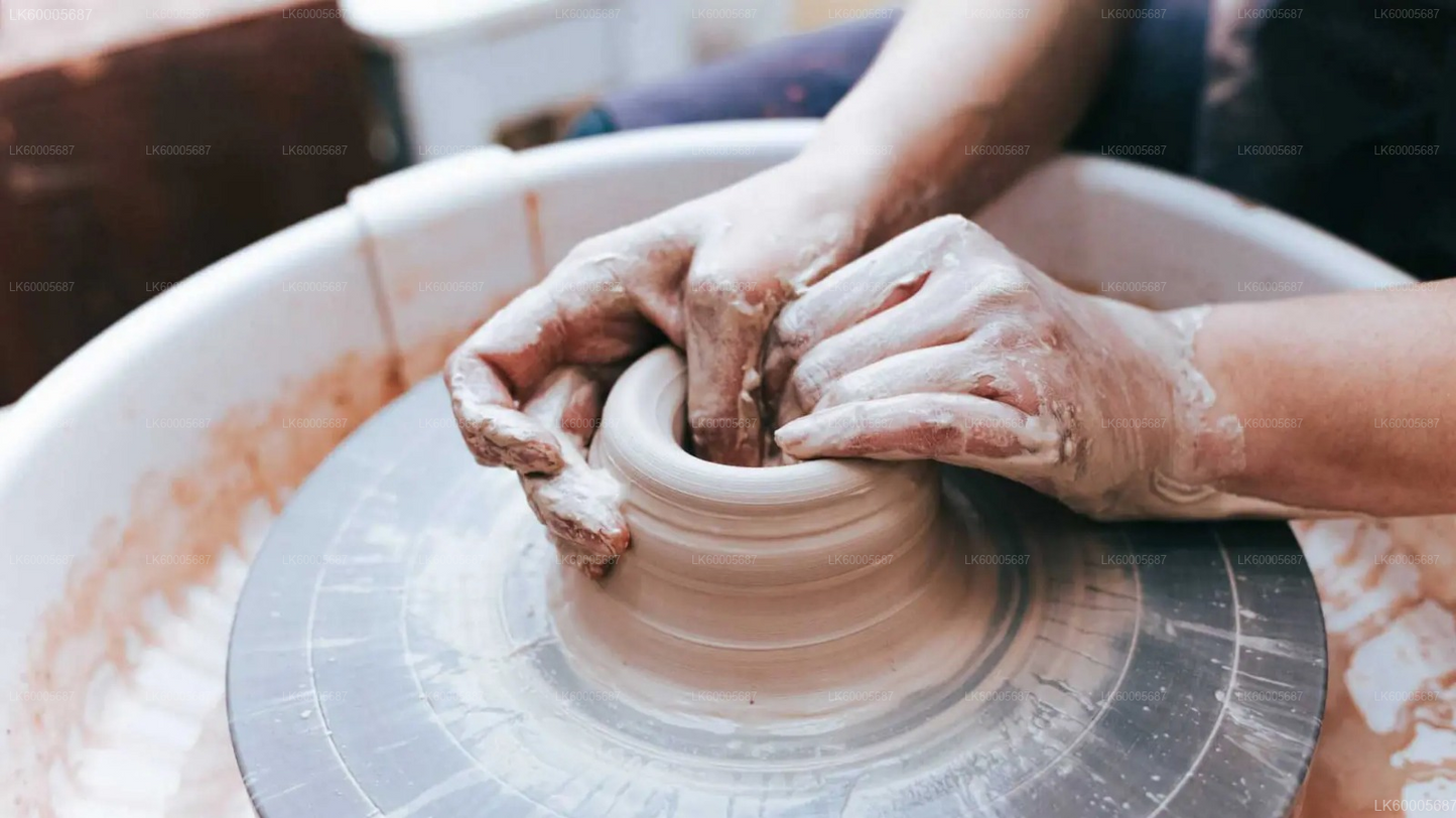 Clay Pottery Making Experience from Haputale