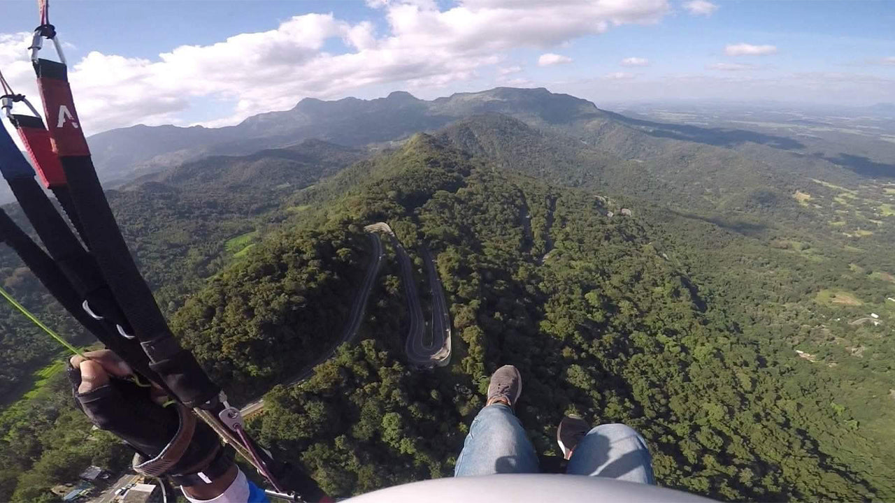 Paragliding from Kurunegala