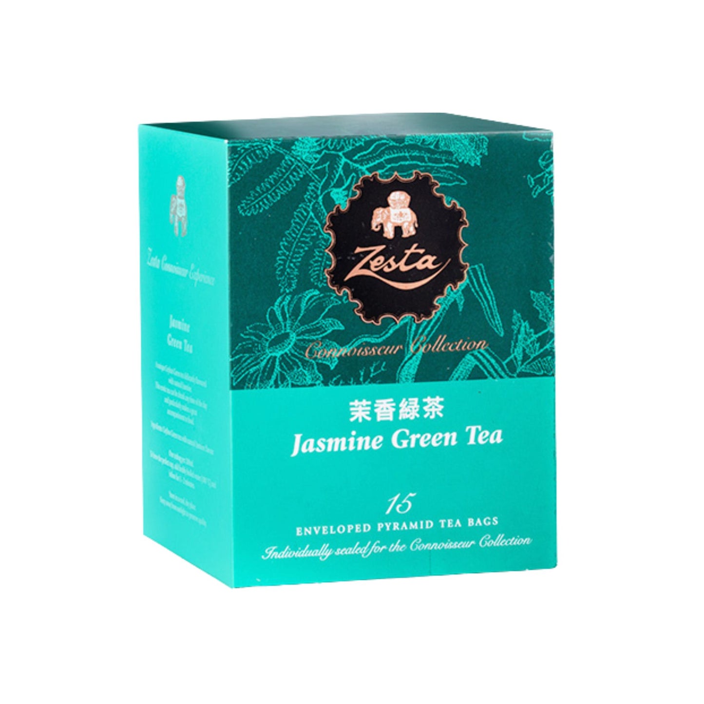 Zesta Connoisseur Jasmine Green Tea (30g) 15 Pyramid Tea Bags