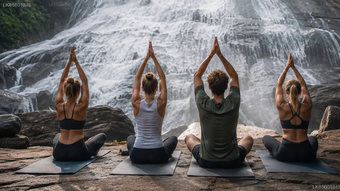 Waterfall Yoga Experience from Bandarawela