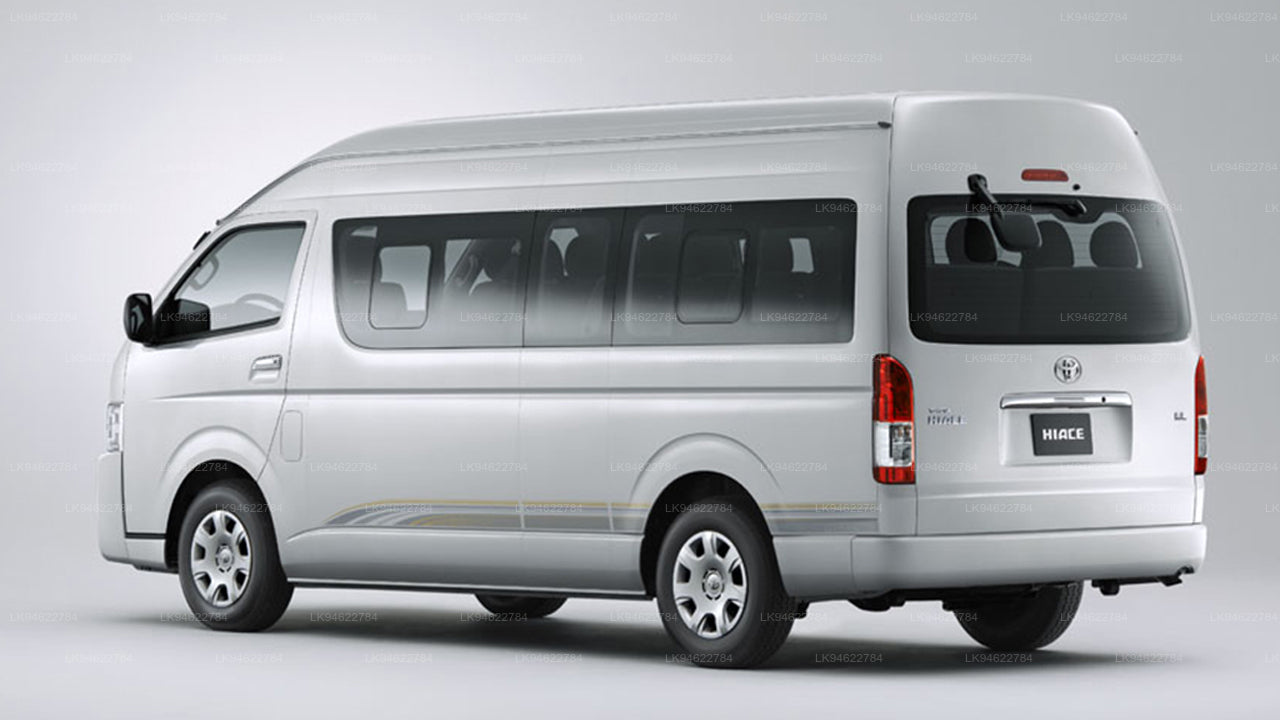 Chauffeur Driven Large Van Rental