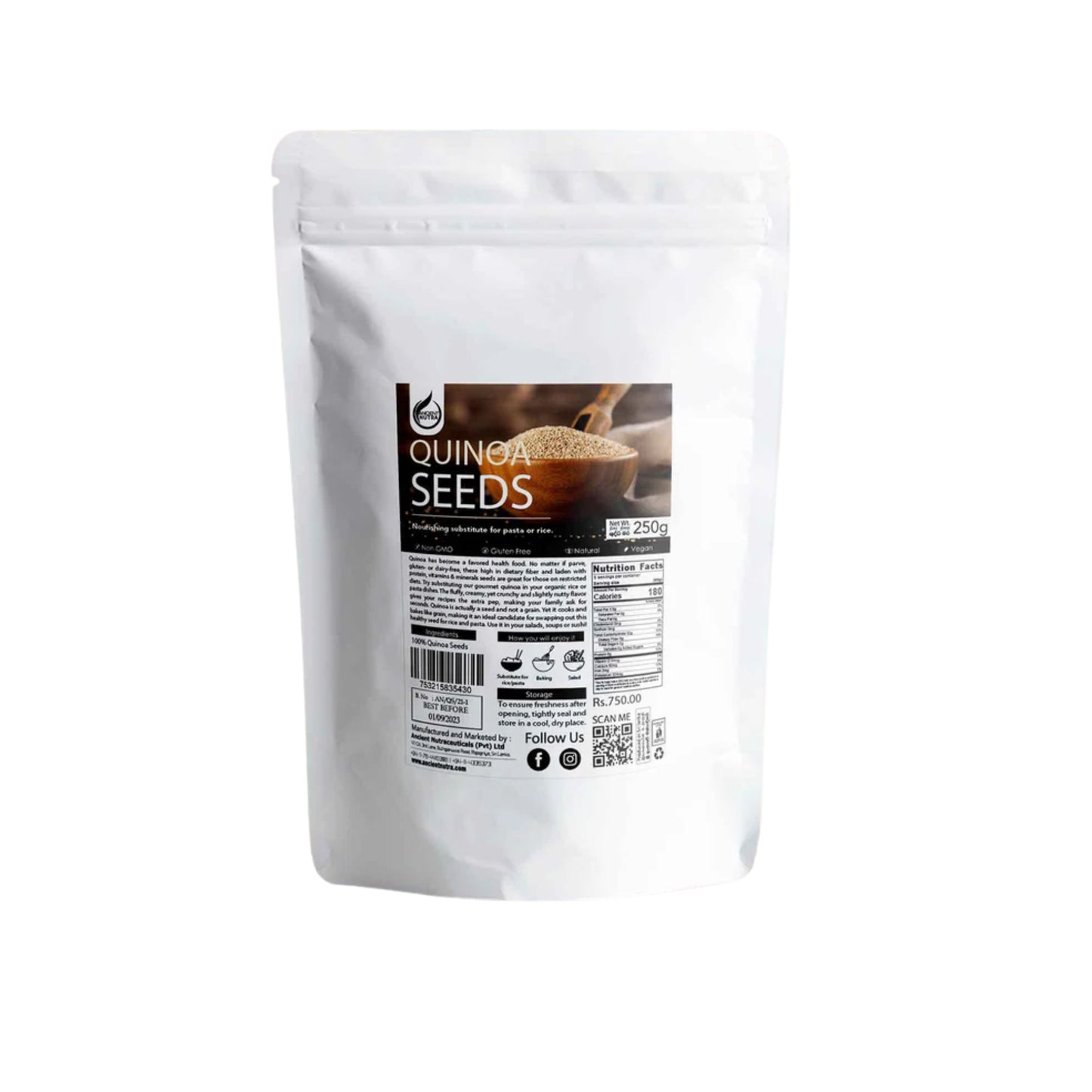 Ancient Nutra Quinoa Seeds (250g)