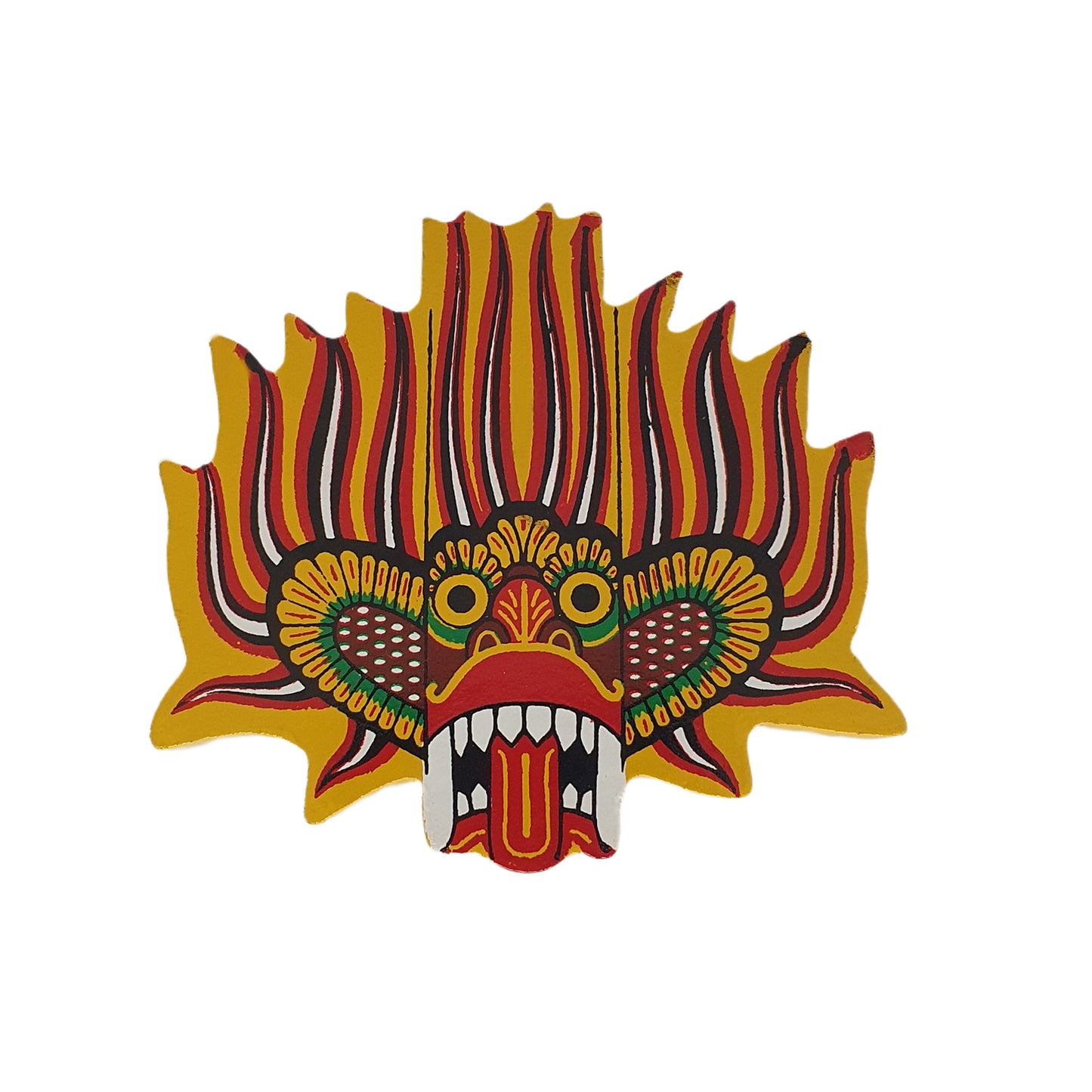 Lakpura® Ginidal Raksha Mask Fridge Magnet