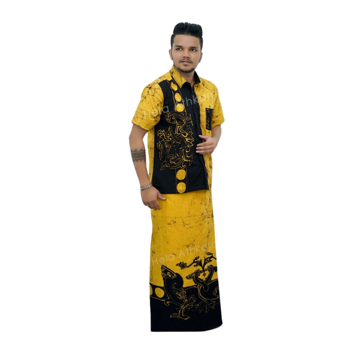 Lakpura® Batik Shirt and Sarong