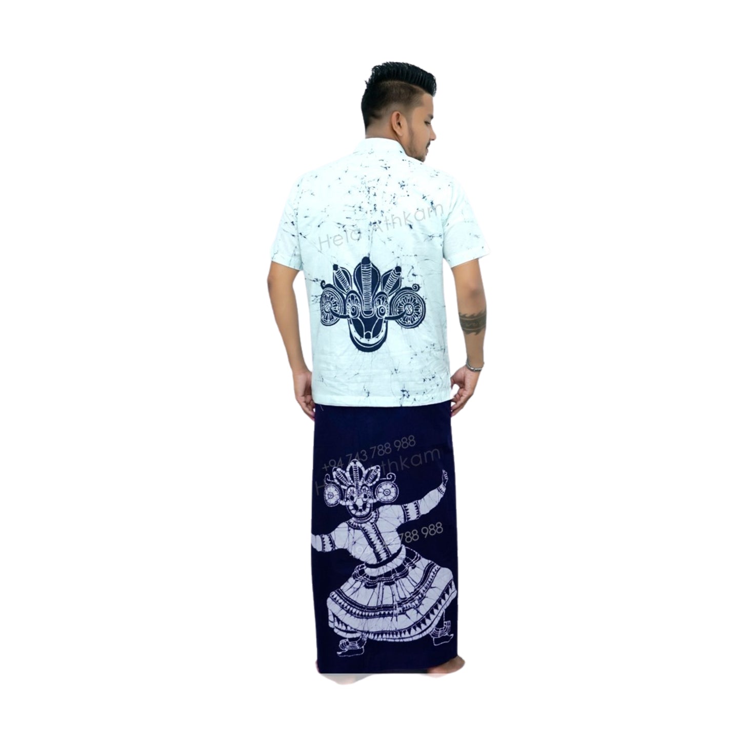 Lakpura® Batik Shirt and Sarong