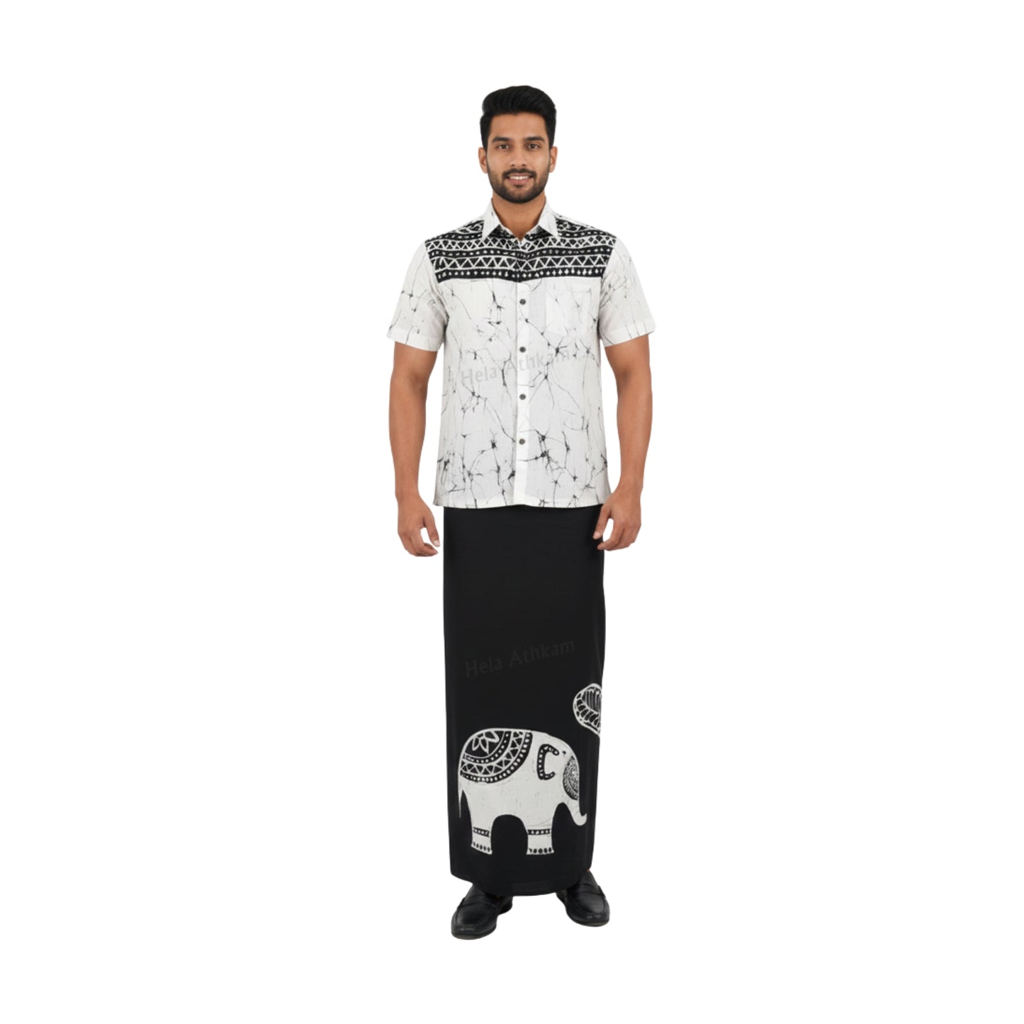 Lakpura® Batik Shirt and Sarong