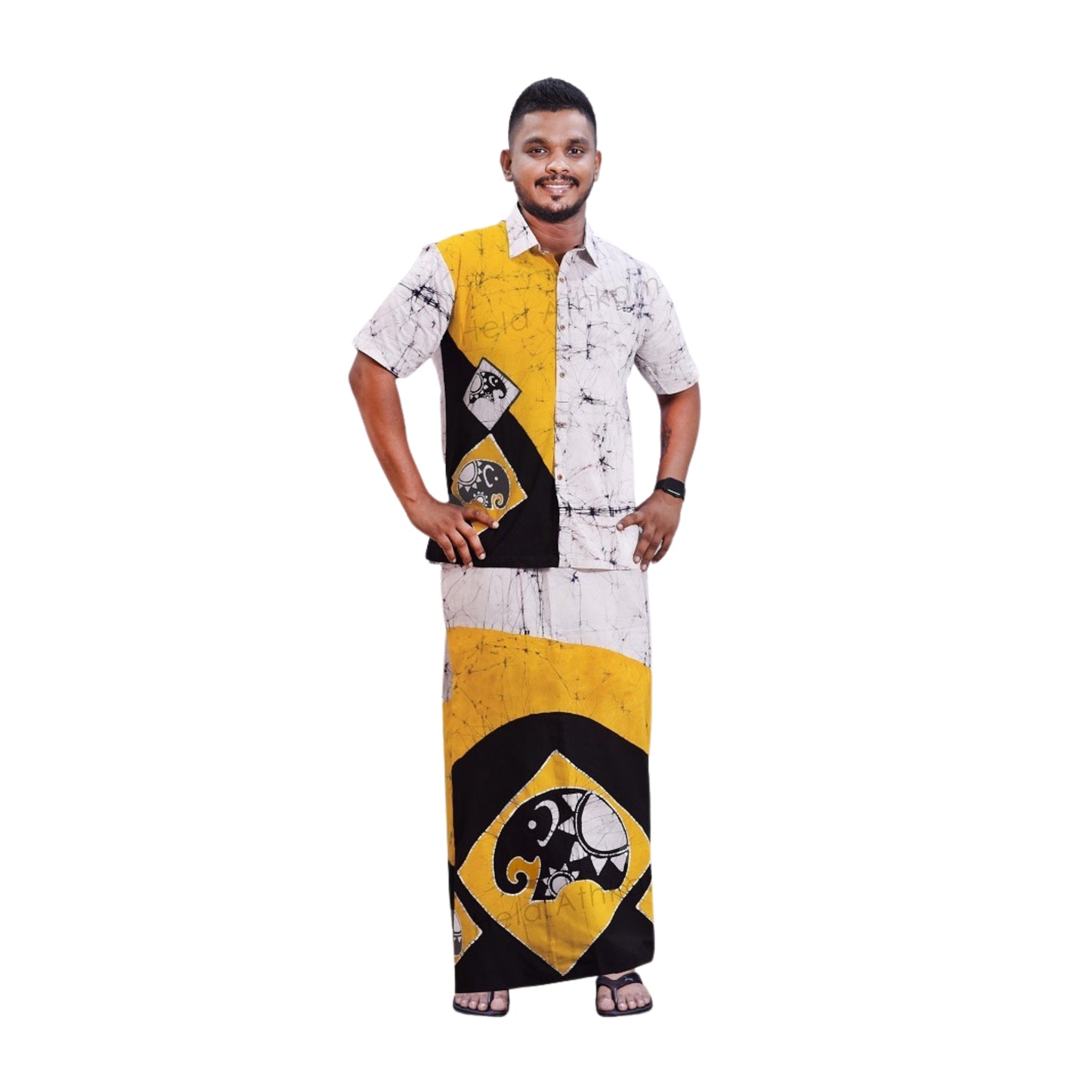 Lakpura® Batik Shirt and Sarong