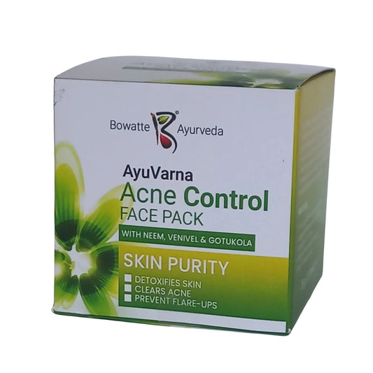 Bowatte Ayu Varna Acne Control Face Pack (35g)