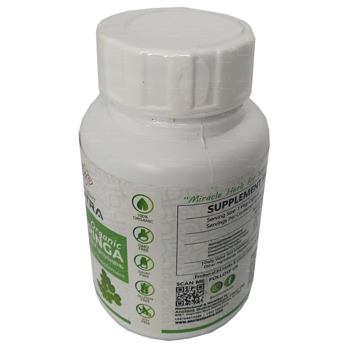 Ancient Nutra Moringa (60 Capsules)