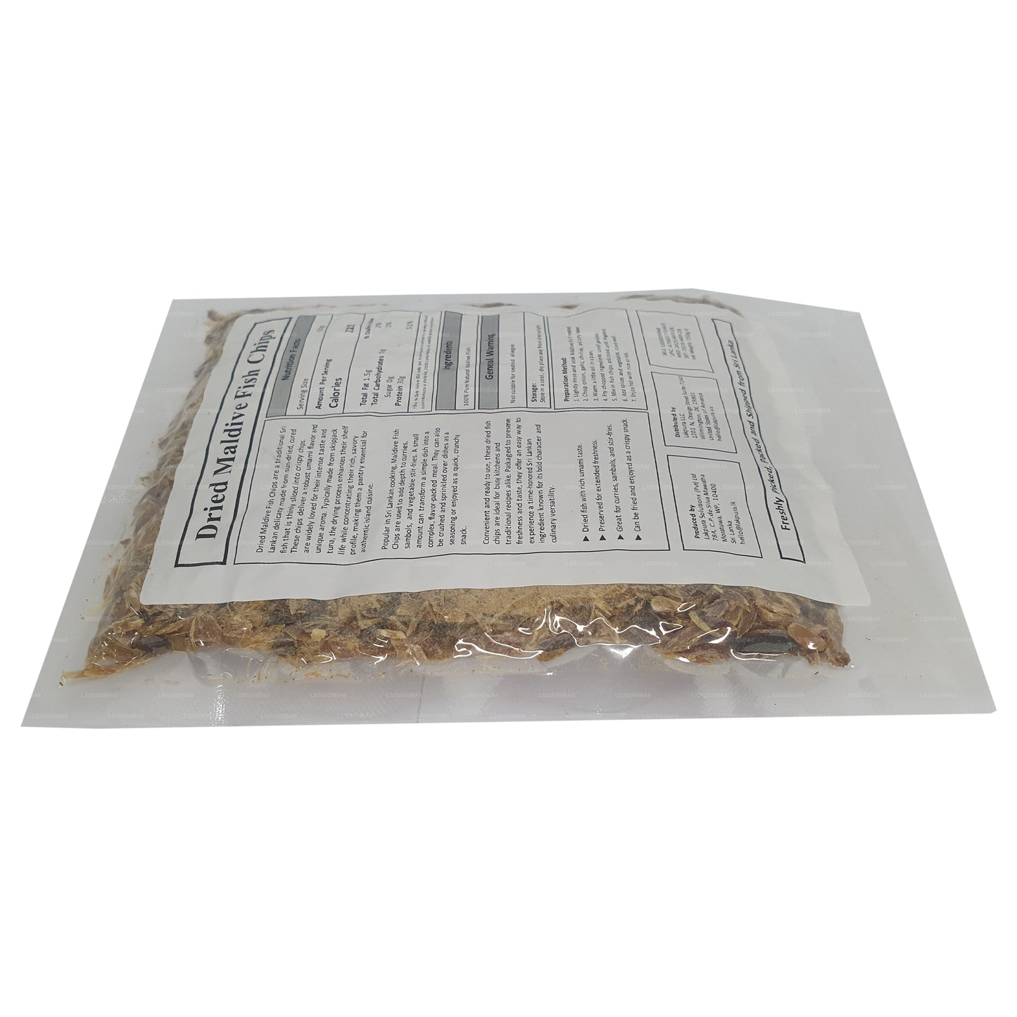 Lakpura Maldive Fish Chips Pack