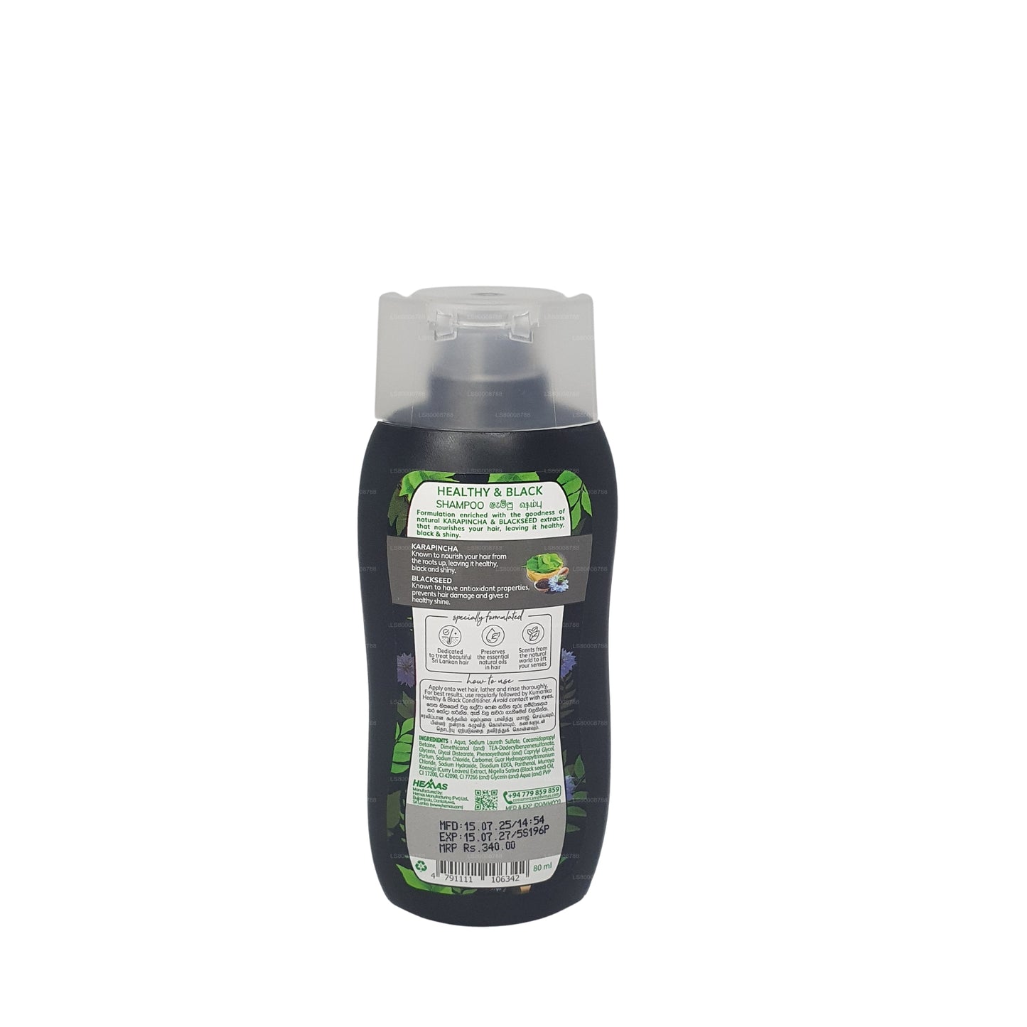 Kumarika Healthy and Black Shampoo