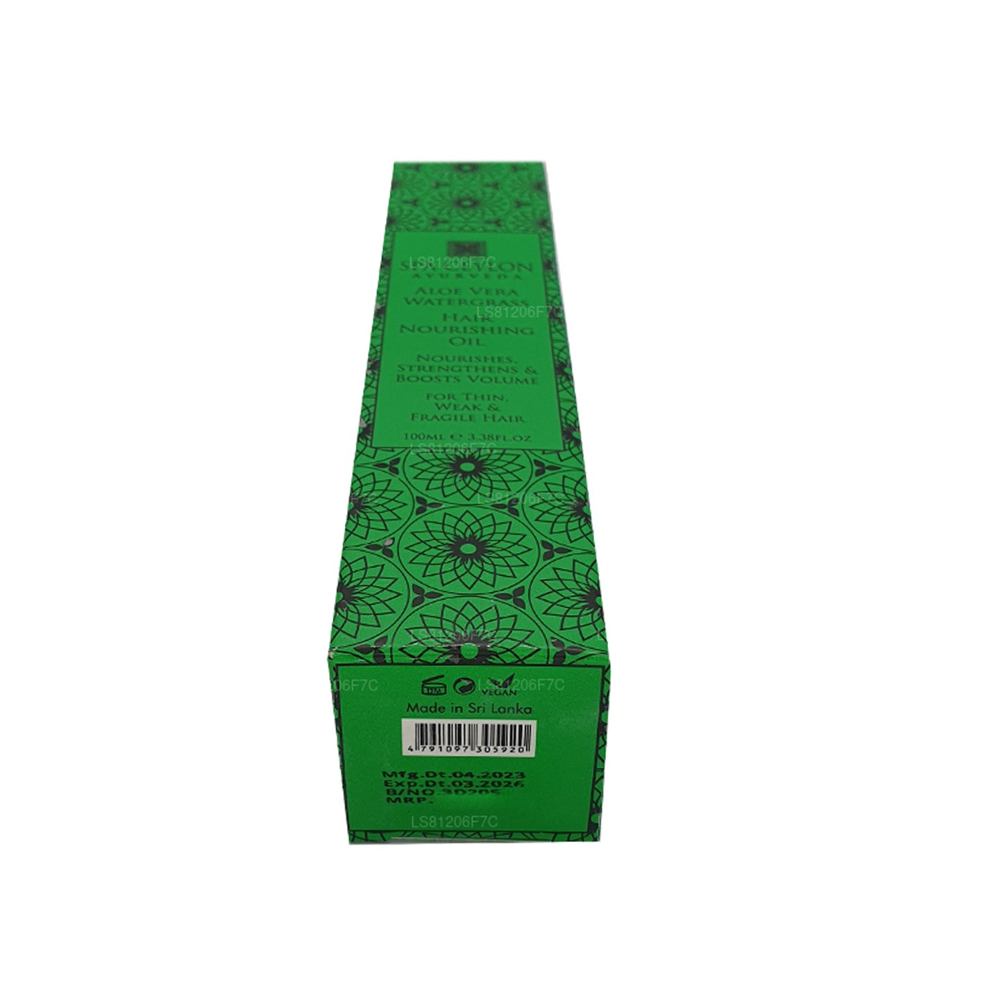 Spa Ceylon Aloe Vera Water Grass Scalp Massage Oil (100ml)