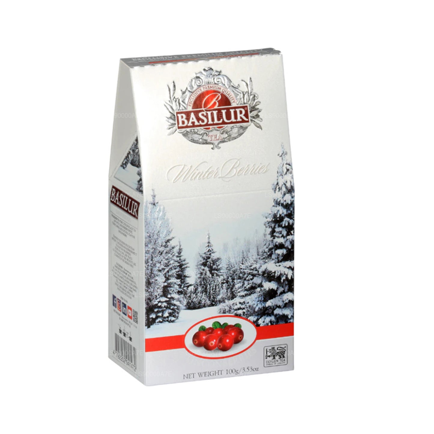 Basilur Winter Berries "Lingonberries" (100g)