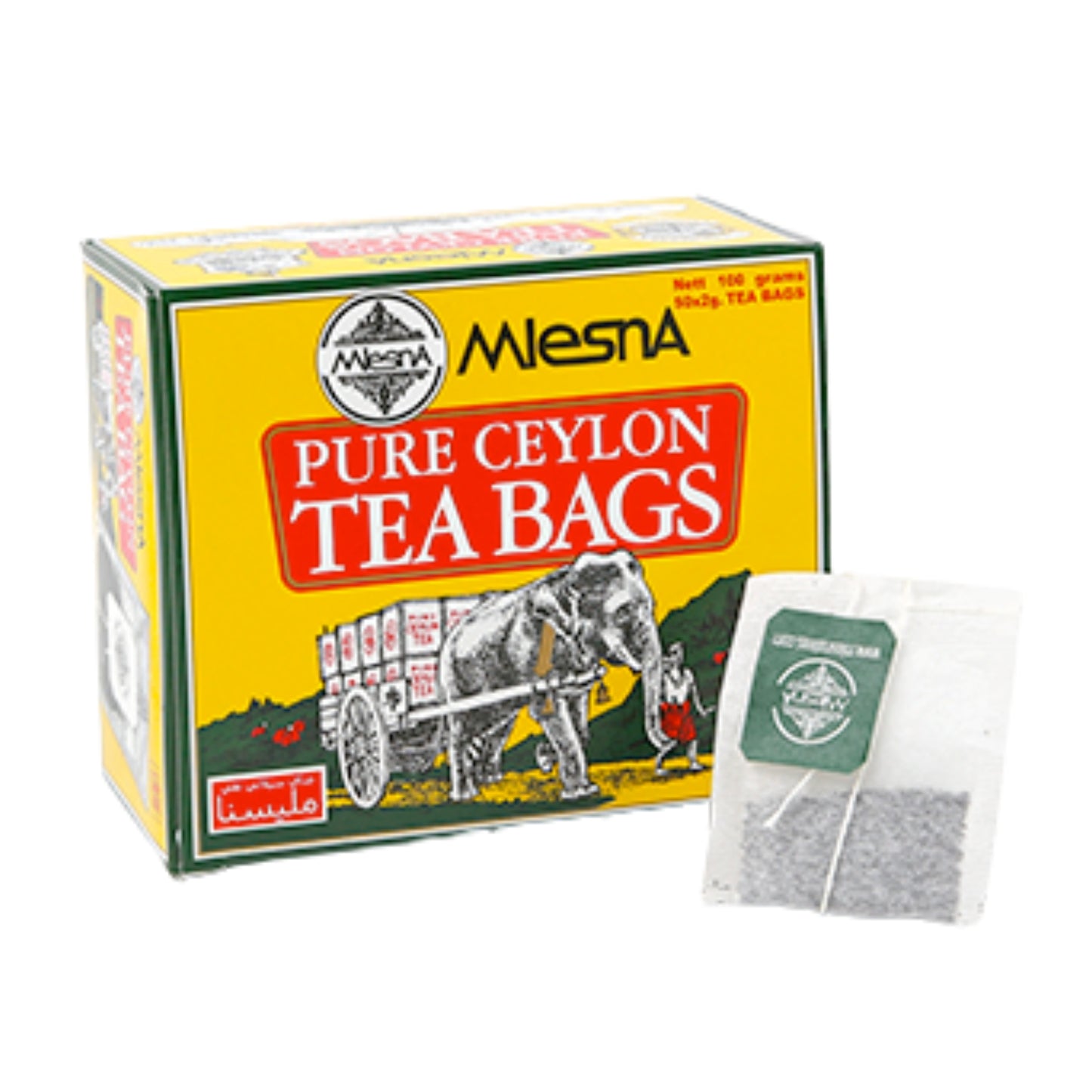 Mlesna Pure Ceylon Tea (100g) 50 Tea Bags