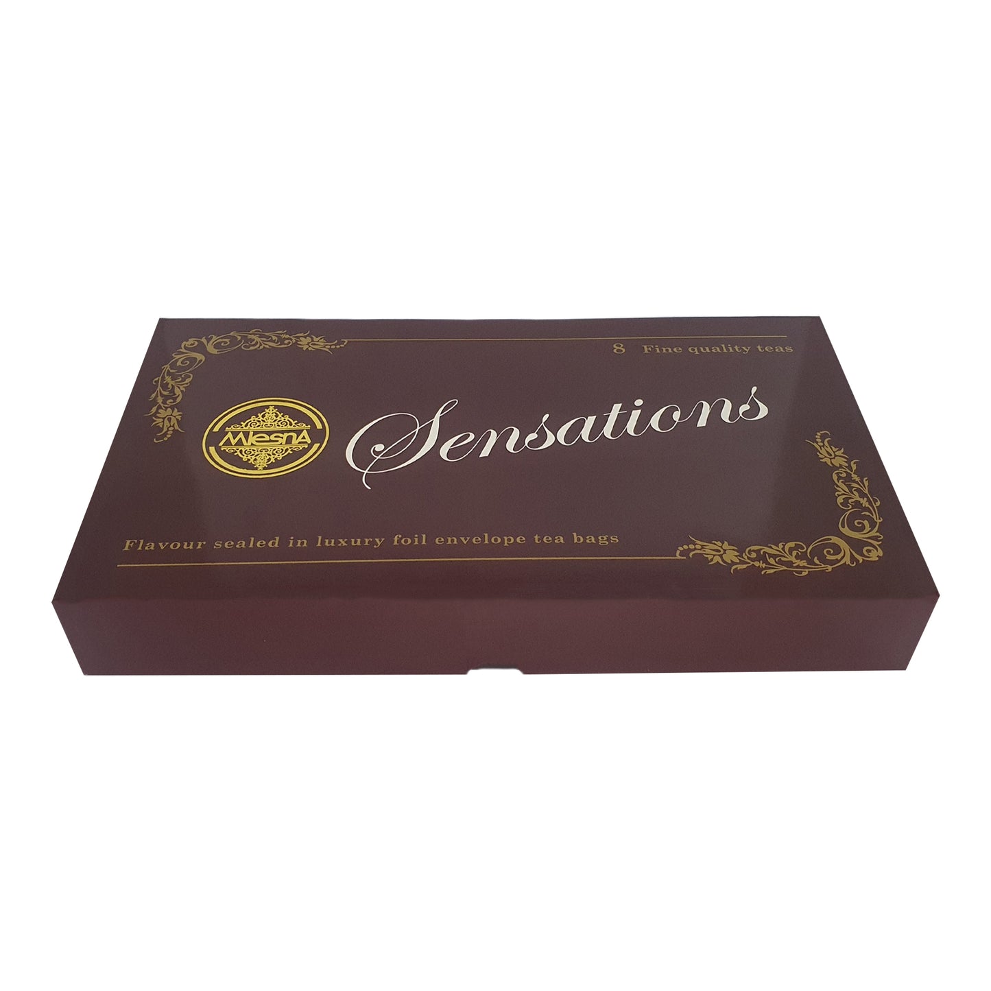 Mlesna Sensations 8 Flavour Assorted Luxury Foil Tea Bags (160g) 80 Tea Bags