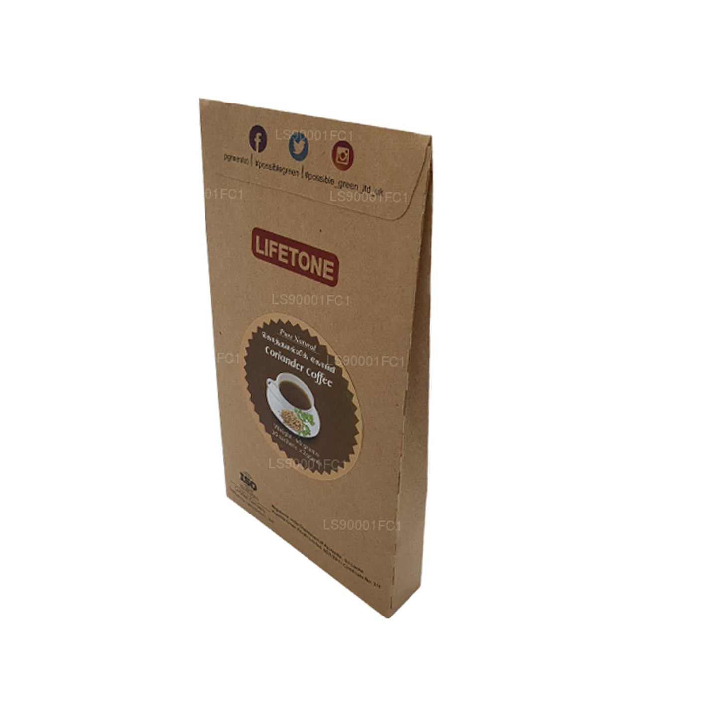 Lifetone Coriander Seed Coffee (40g) 20 Sachet