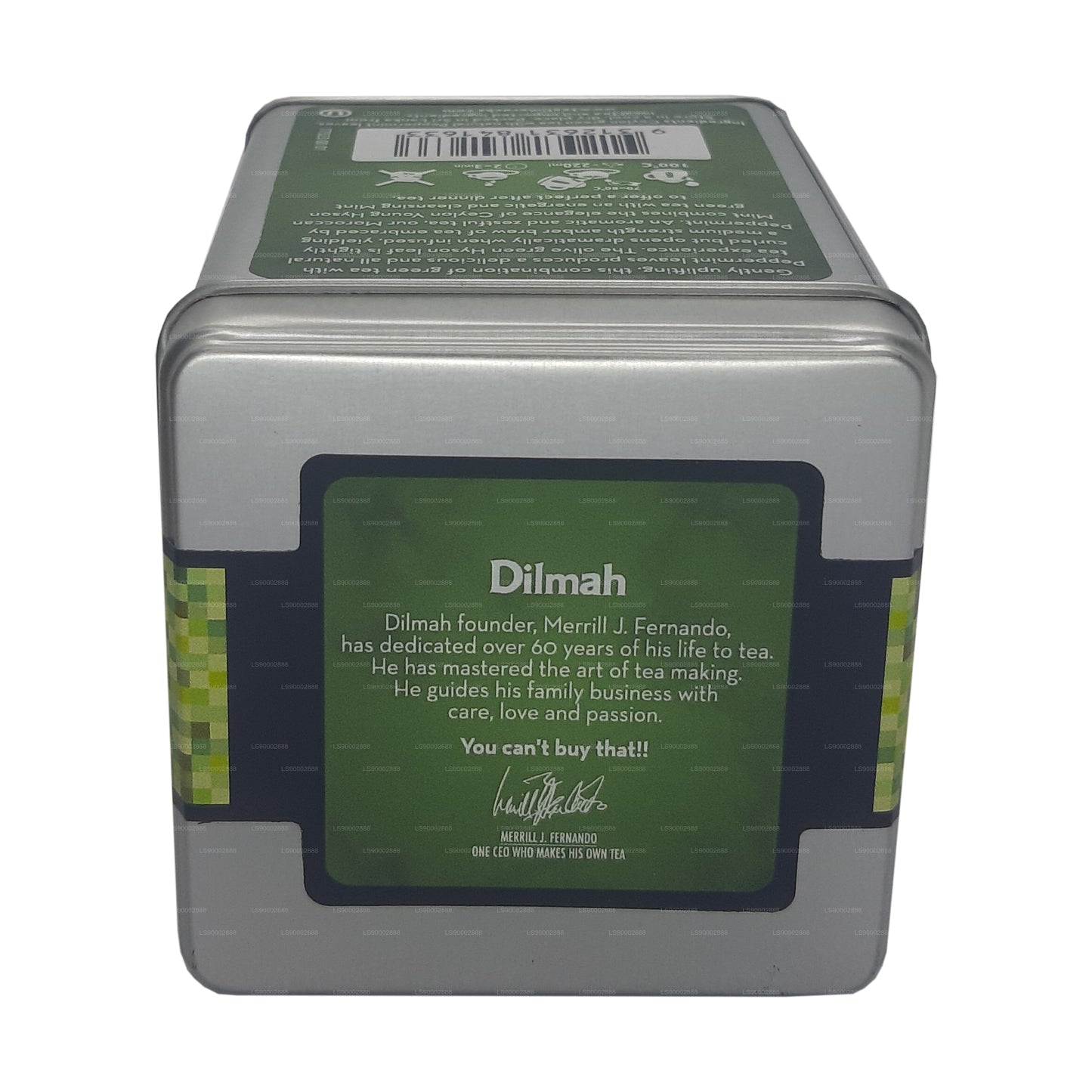 Dilmah t-Series Moroccan Mint Green Tea (40g) 20 bags