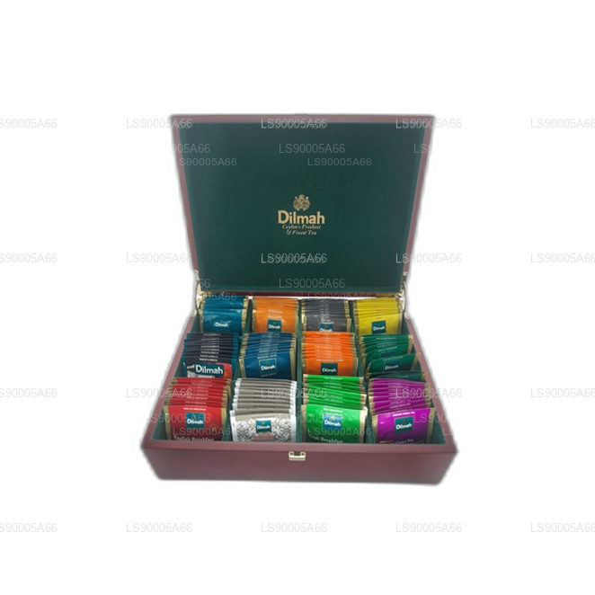 Dilmah Luxury Timber Presenter with Lid (12 Varieties)