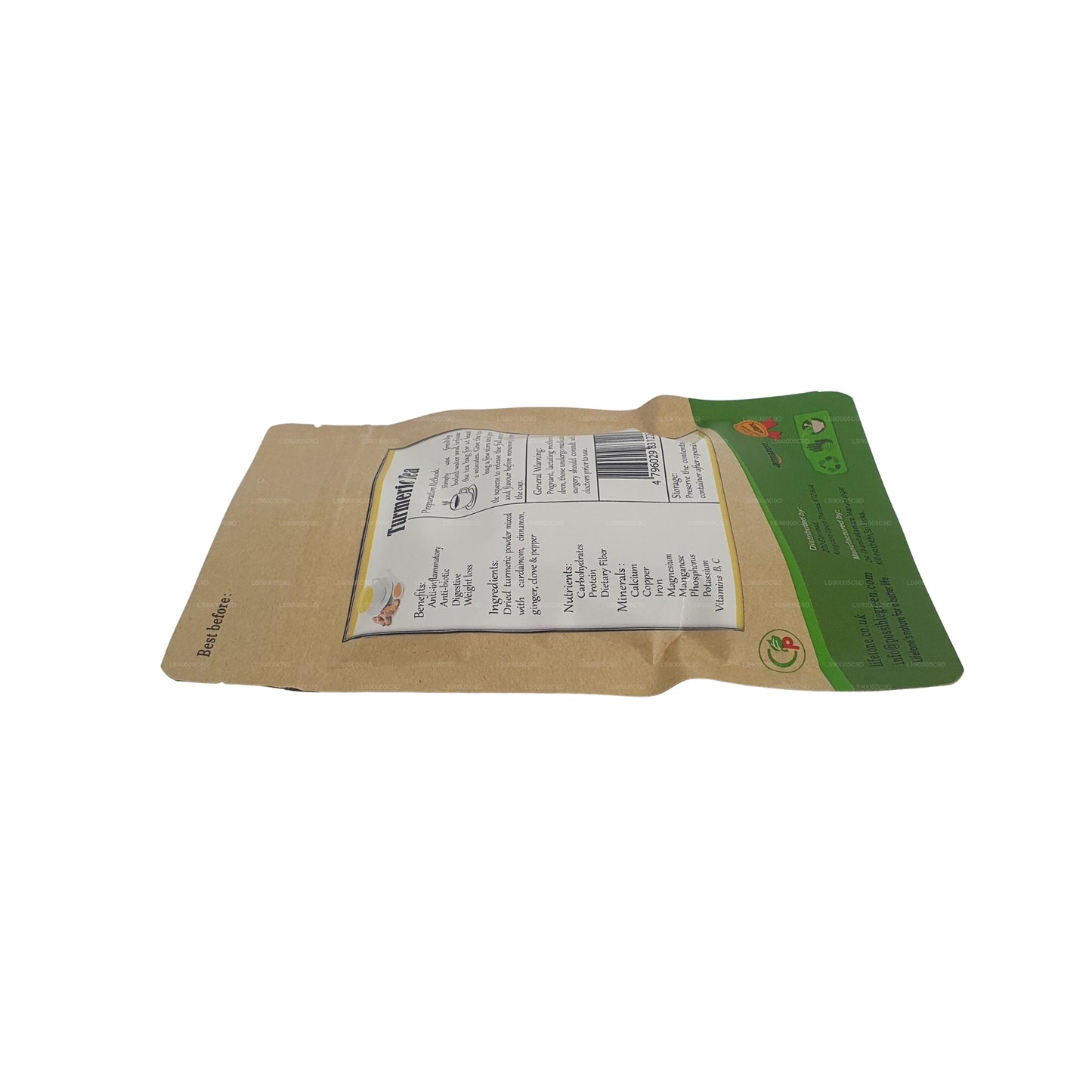 Lifetone Turmeric Tea (40g) 20 Tea Bags