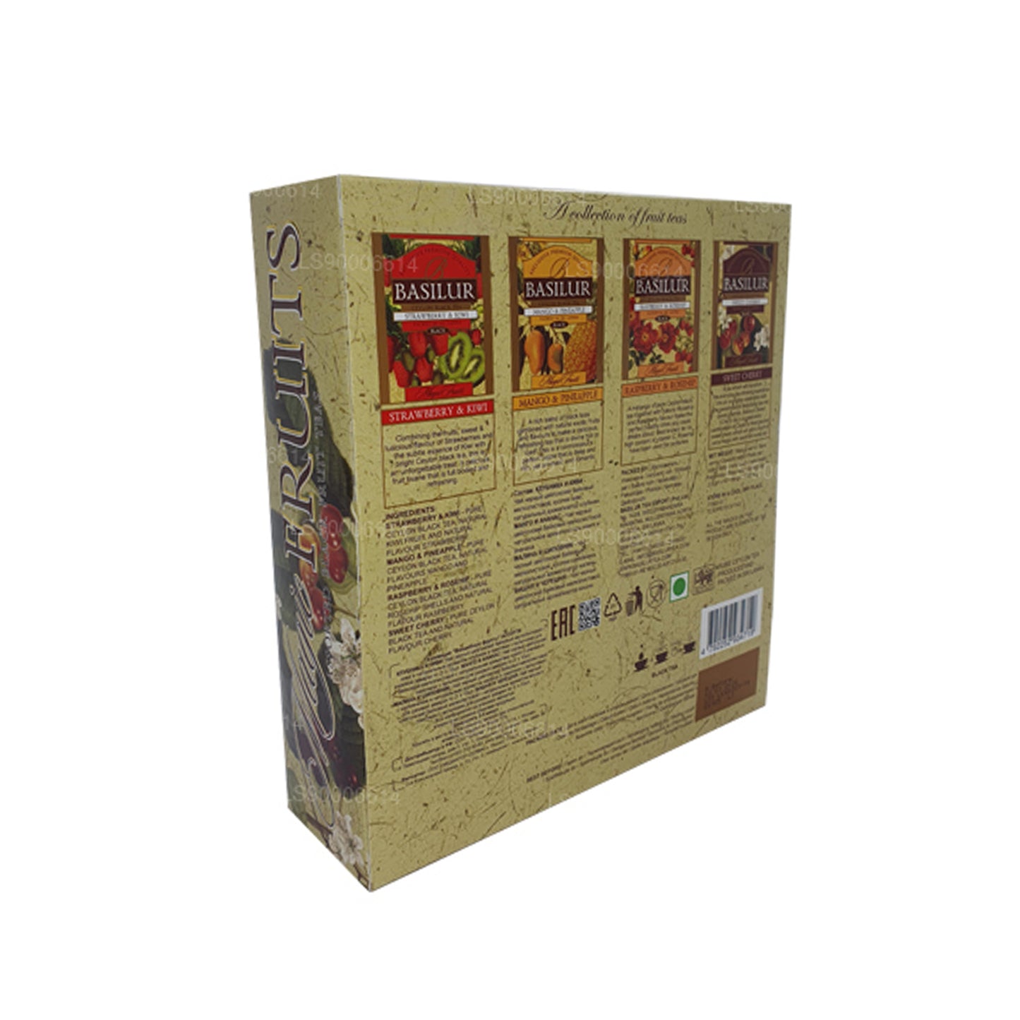 Basilur Magic Fruits "Magic Fruits Assorted - 40 Envelopes" (80g) Tea Bag