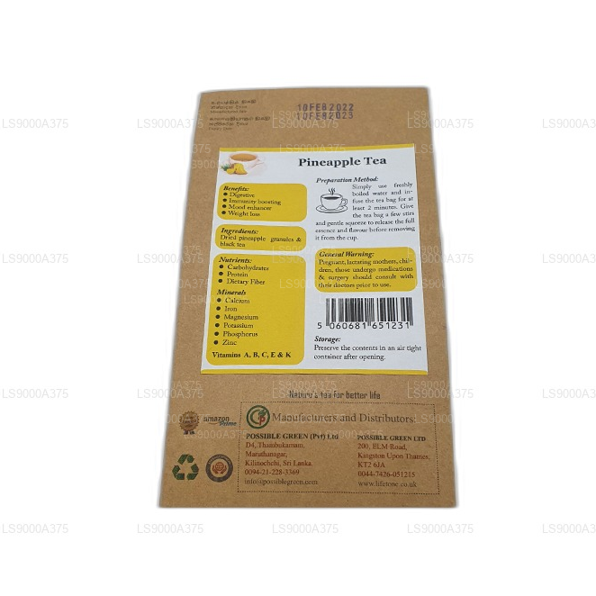 Lifetone Pineapple Tea (40g)