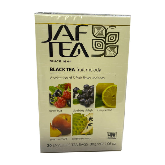 Jaf Tea Fruit Melody Black Tea (30g) 20 Envelope Tea Bags