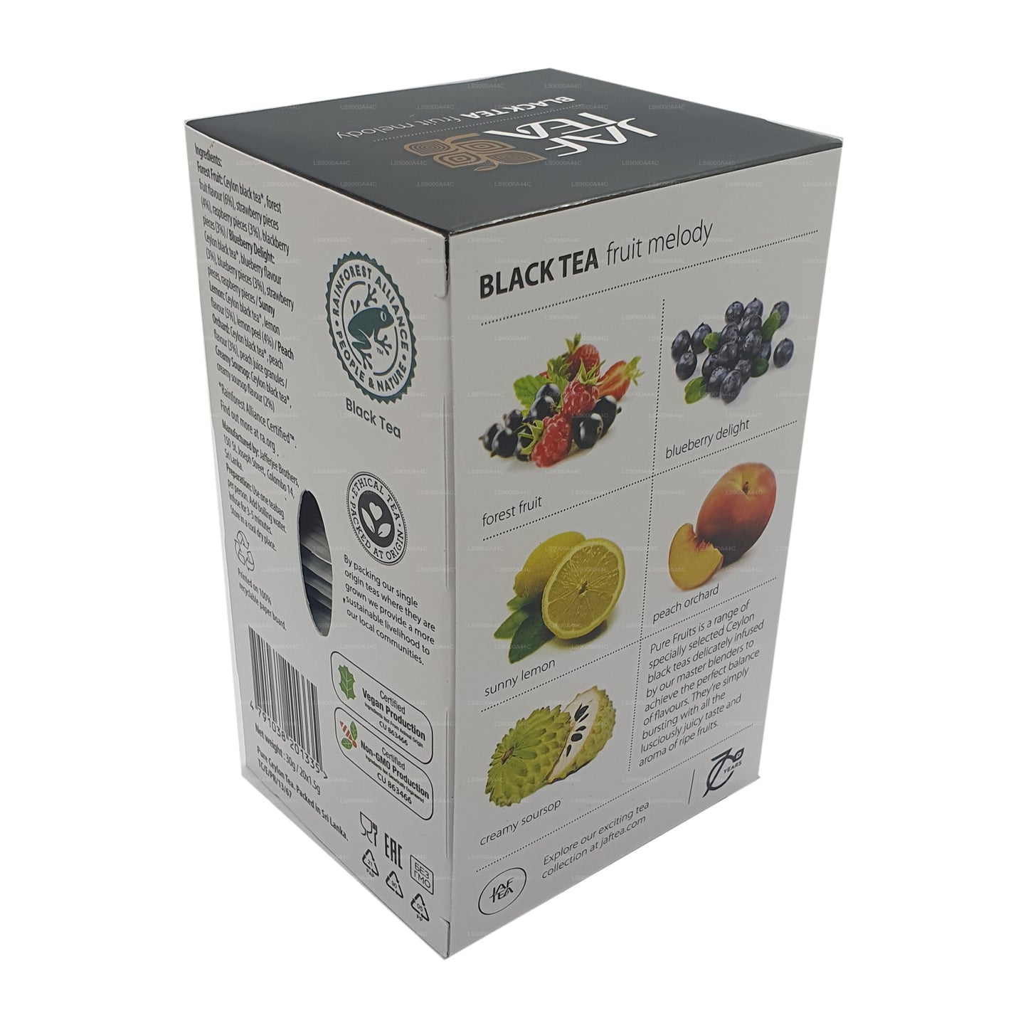 Jaf Tea Fruit Melody Black Tea (30g) 20 Envelope Tea Bags