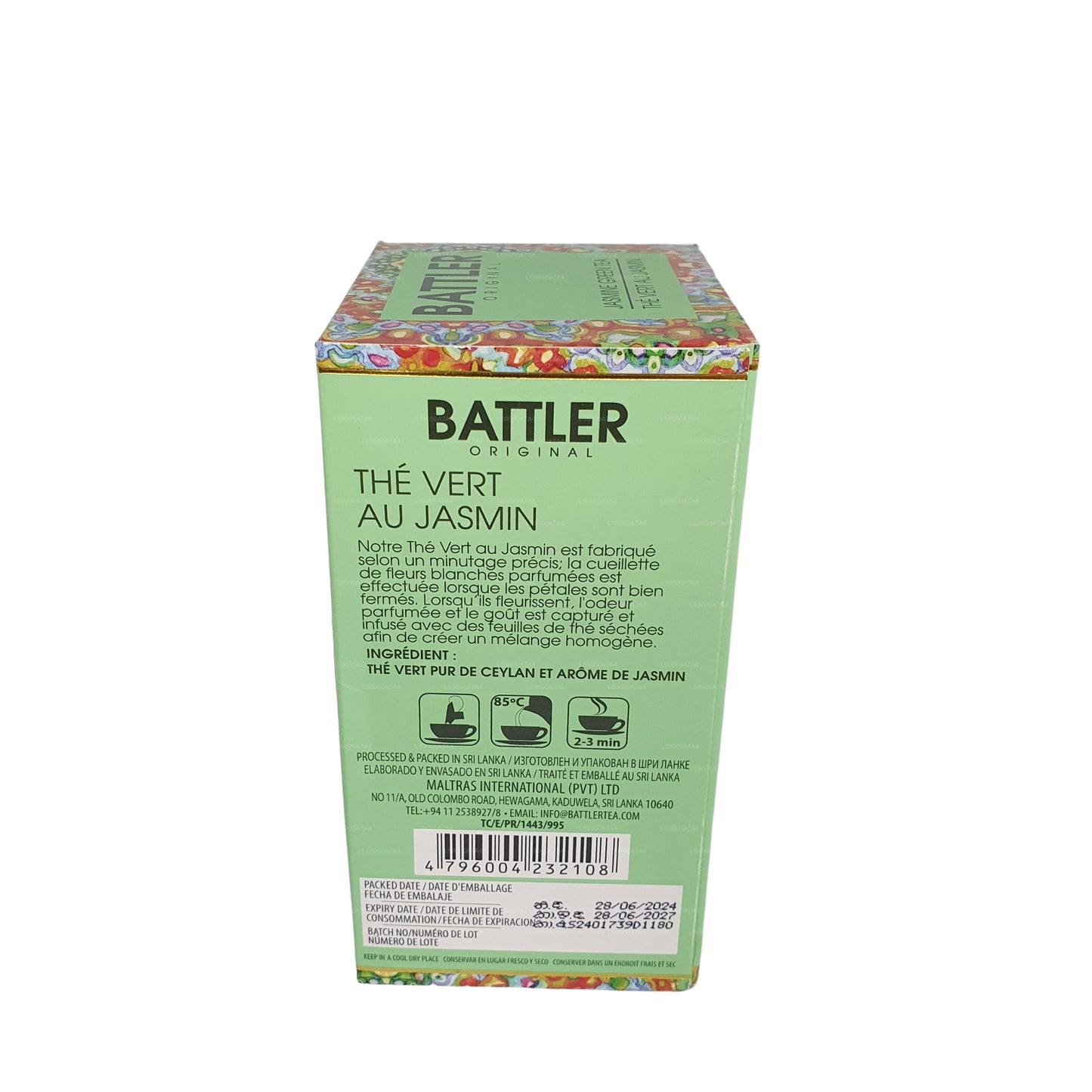 Battler Original Jasmine Green Tea (40g) 20 Tea Bags