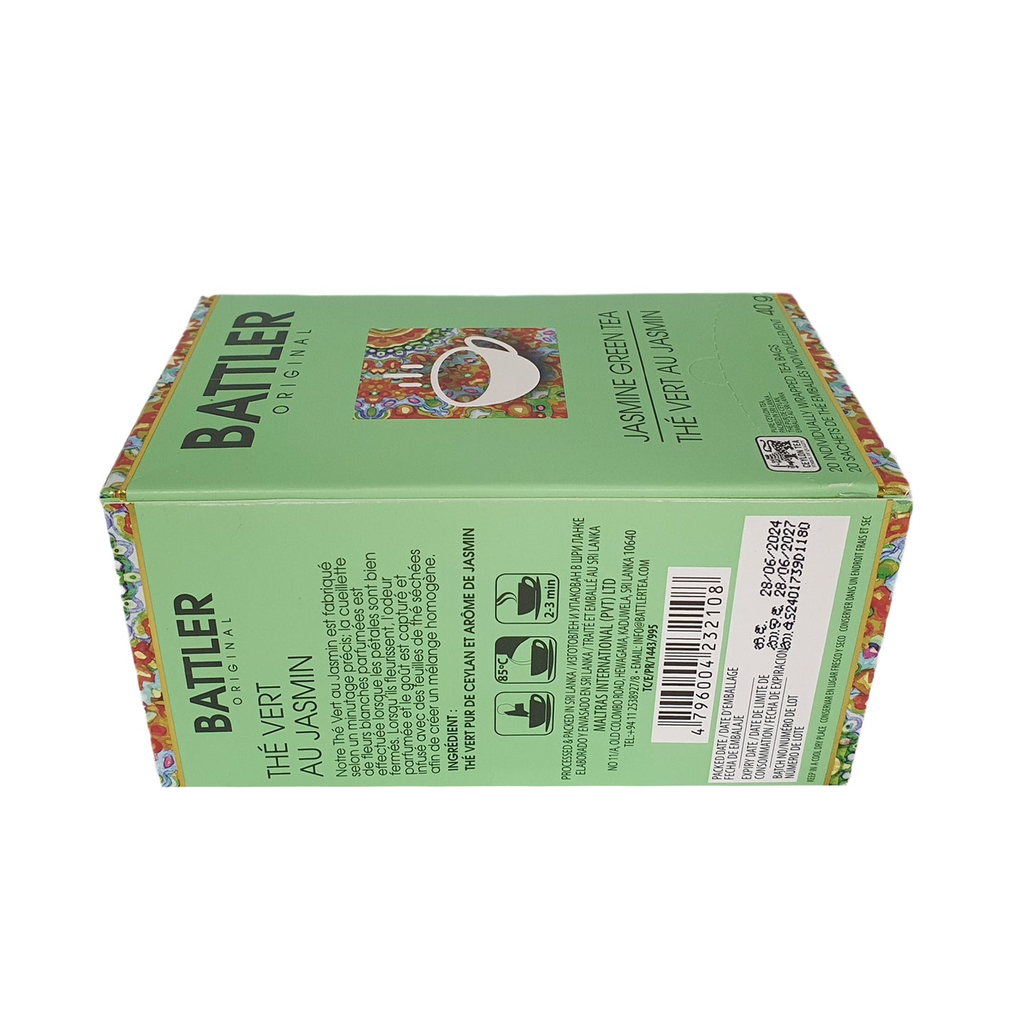 Battler Original Jasmine Green Tea (40g) 20 Tea Bags