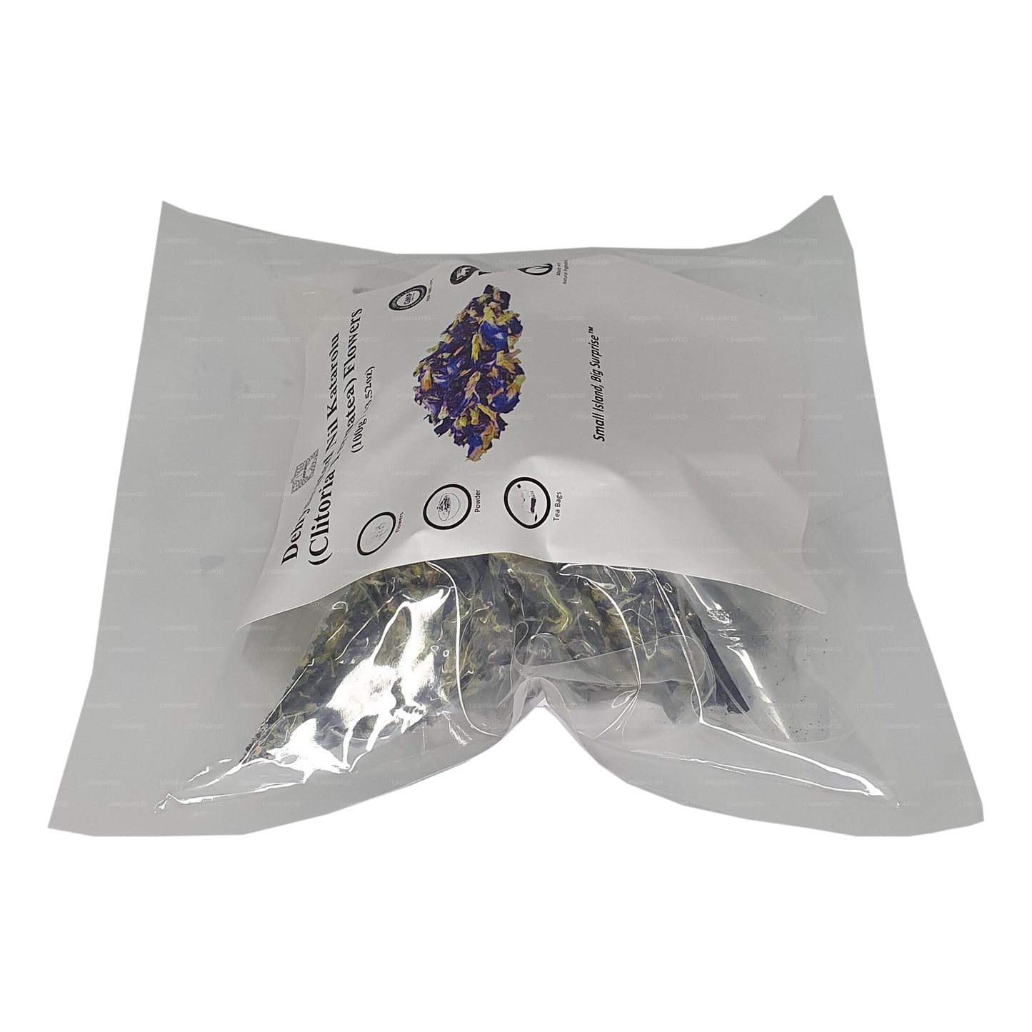 Lakpura® Dehydrated Butterfly Pea (Nil Katarolu; Clitoria Ternatea) Flowers
