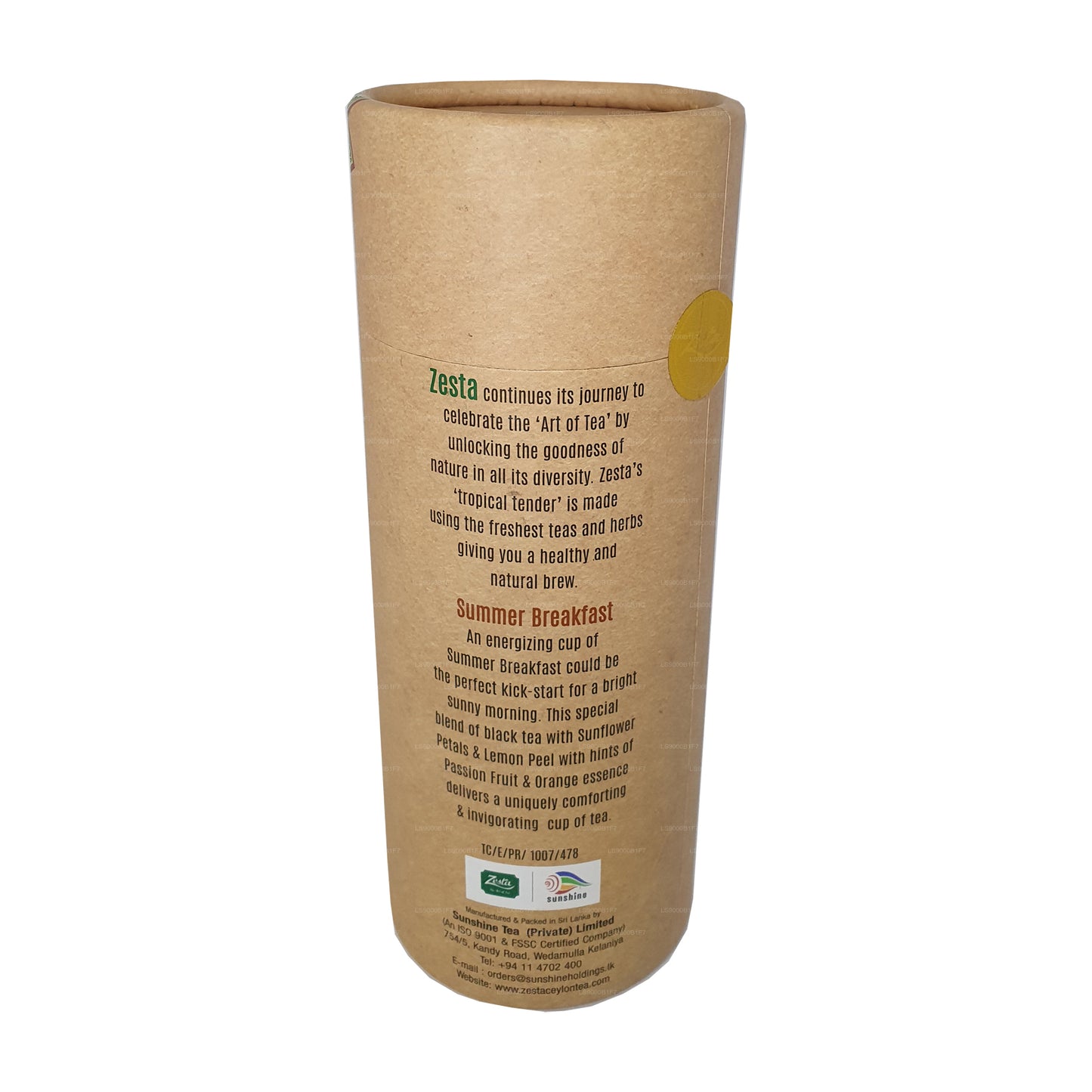 Zesta Summer Breakfast Tea (100g)
