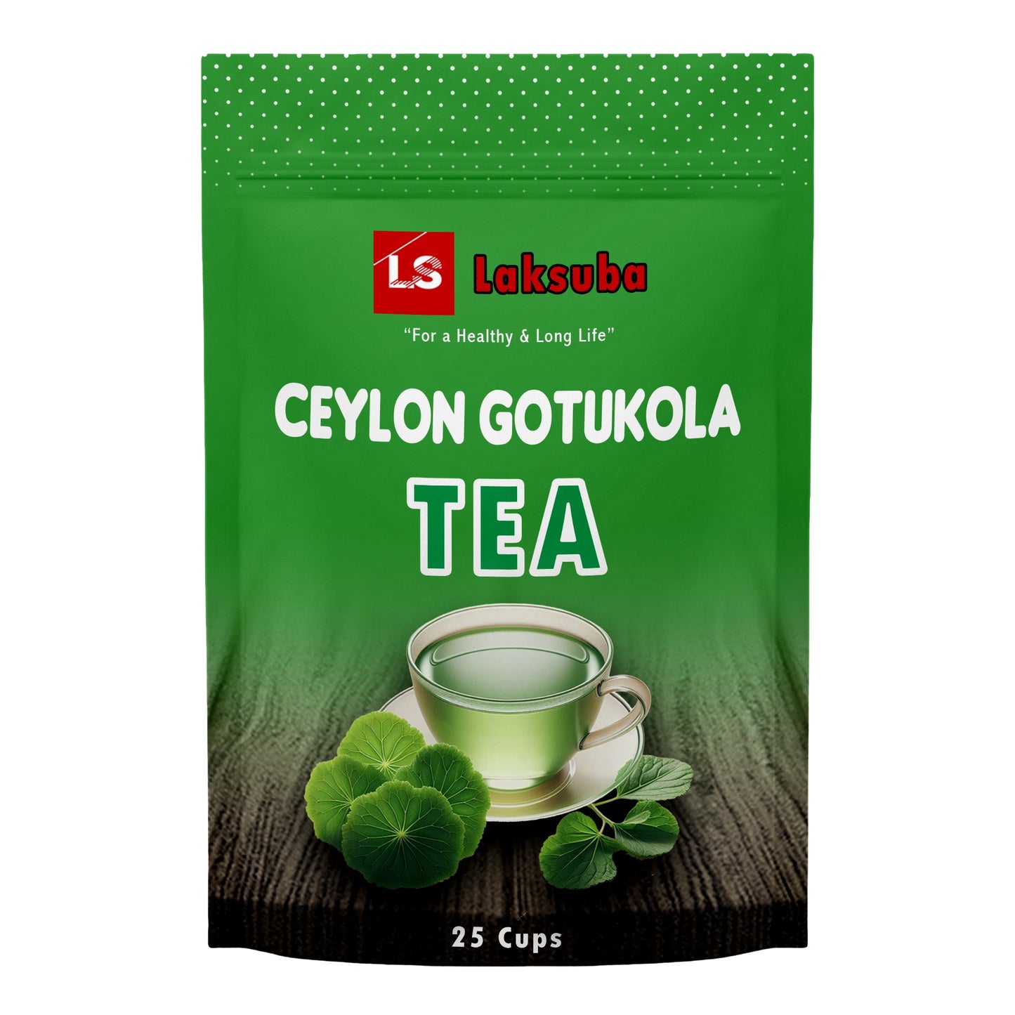 Laksuba Ceylon Gotukola Tea (37.5g) 25 Tea Bags