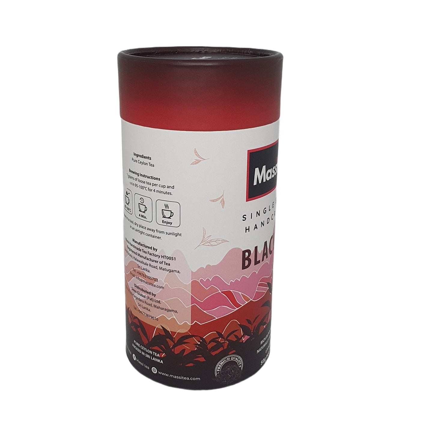 Massi Tea Single Estate Handcrafted Black Tea (50g)