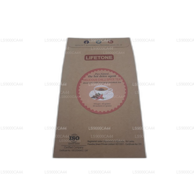 Lifetone Chilli Tea ( Red) (40g) 20 Tea Bags