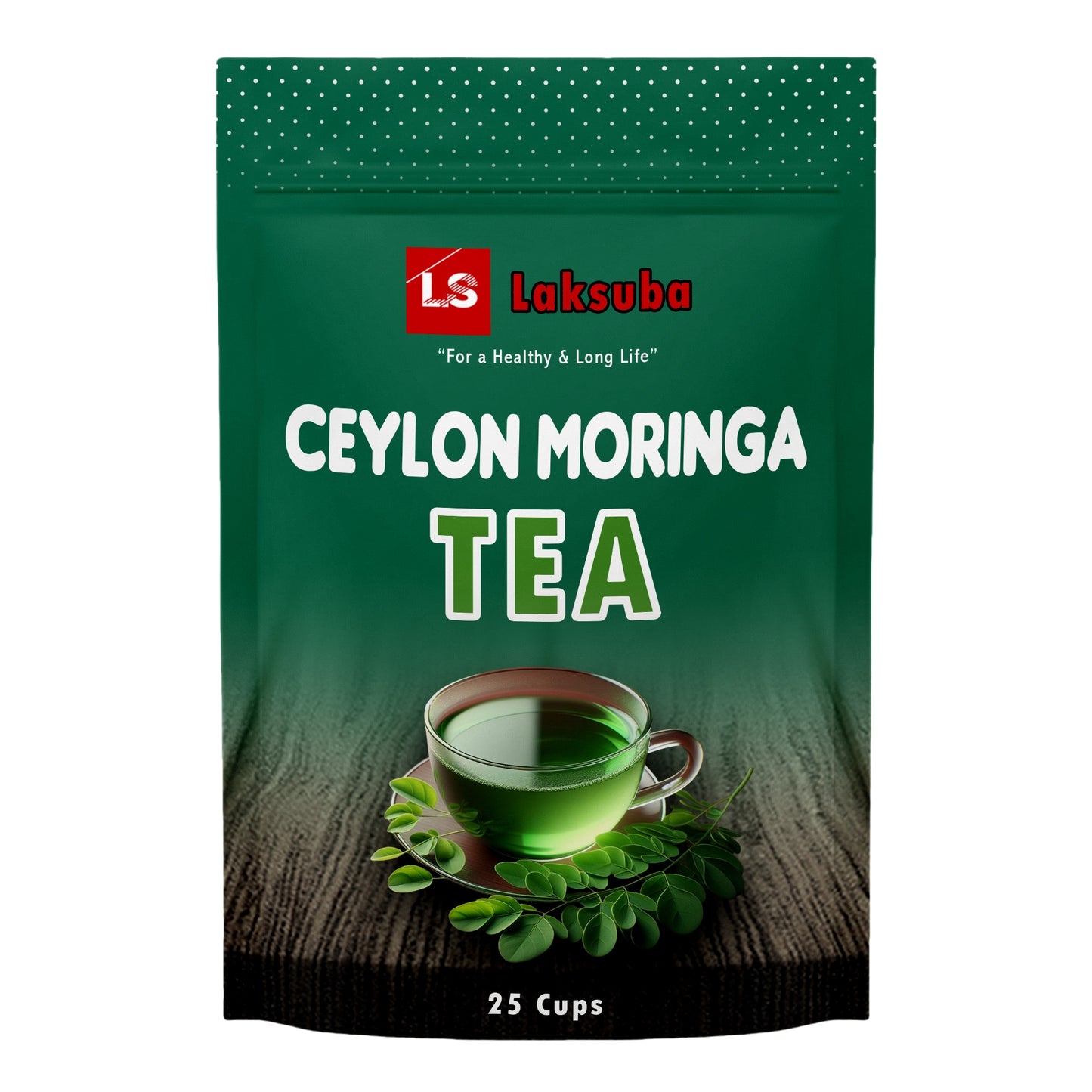 Laksuba Ceylon Moringa Tea (37.5g) 25 Tea Bags