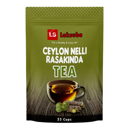 Laksuba Ceylon Nelli Rasakinda Tea (37.5g) 25 Tea Bags