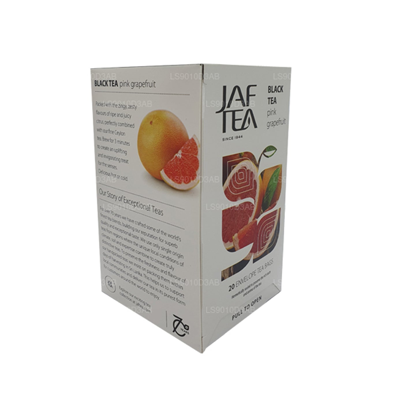 Jaf Tea Pink Grapefruit Black Tea (30g) Foil Envelope Tea Bags